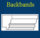 backbands for cabinetry with 3/4 inch routed edge