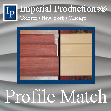 Moulding profile matching for hardwood,GRG-Neo plaster and flexible resinmold