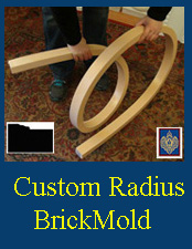 Custom Radius Brickmold made from ResinMold