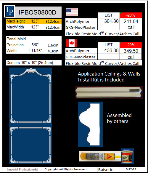 IPBOS0800D Brochure and Order Form