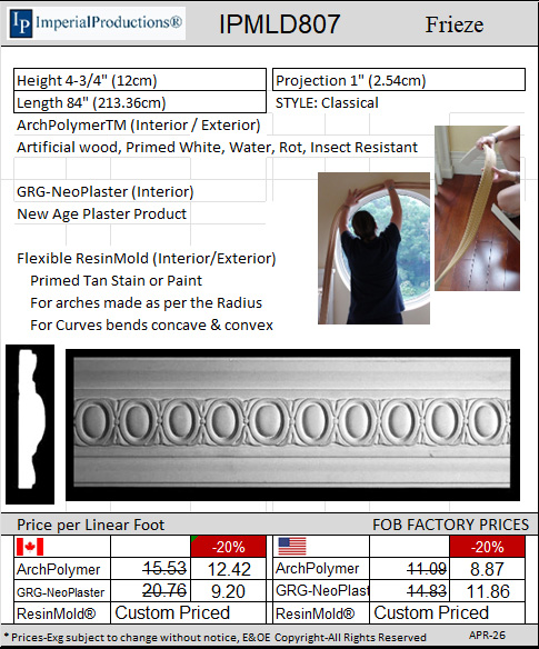 IPMLD807 Frieze