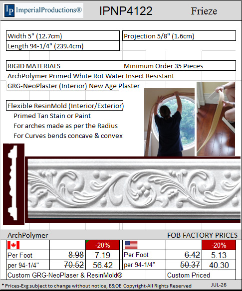 IPNP4122 Frieze