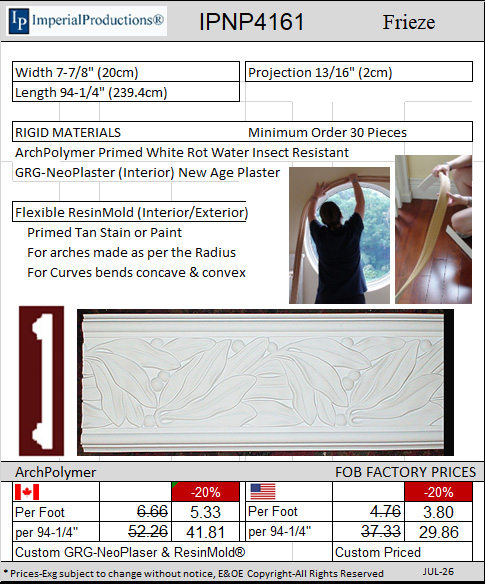 IPNP4161 frieze