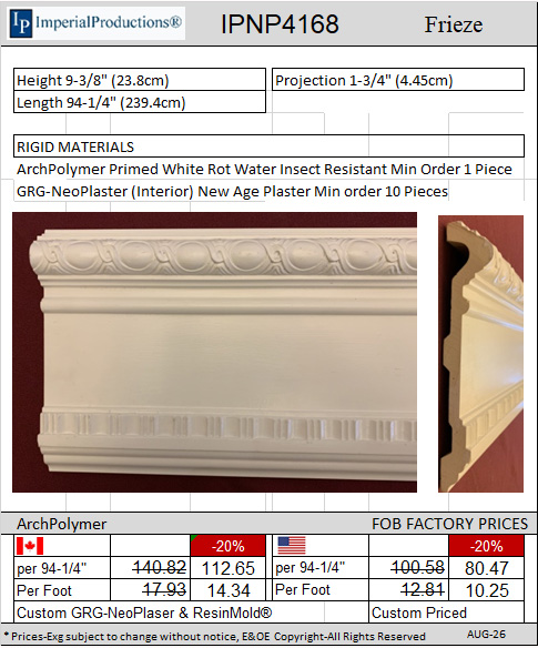 IPNP4168 Frieze