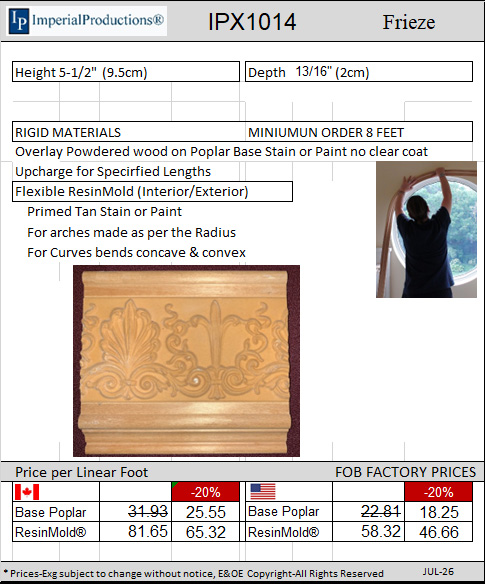 IPX1014 FRIEZE