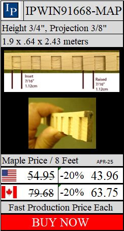 IPWIN91668 Dentil Moulding