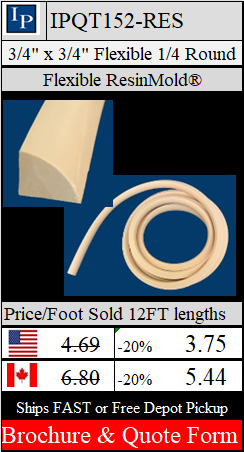 IPQT152 Flexible Quarter Round